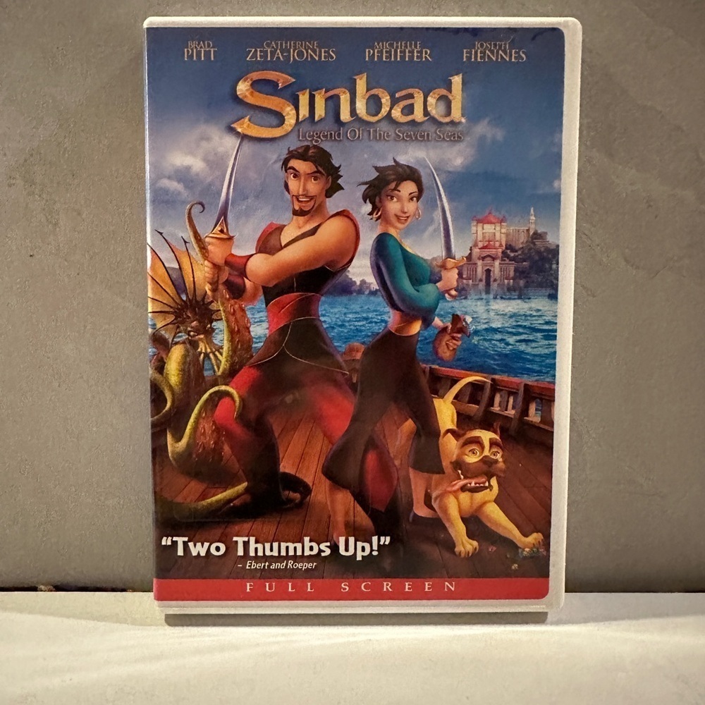 Sinbad: Legend of the Seven Seas DVD